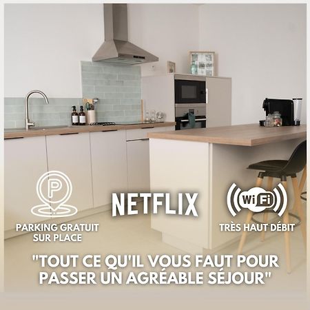 Lou Cabanot - Appartement Lumineux 3 Chambres - Parking Gratuit Beziers Bagian luar foto