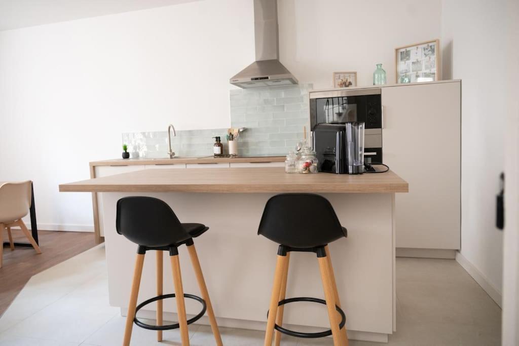 Lou Cabanot - Appartement Lumineux 3 Chambres - Parking Gratuit Beziers Bagian luar foto